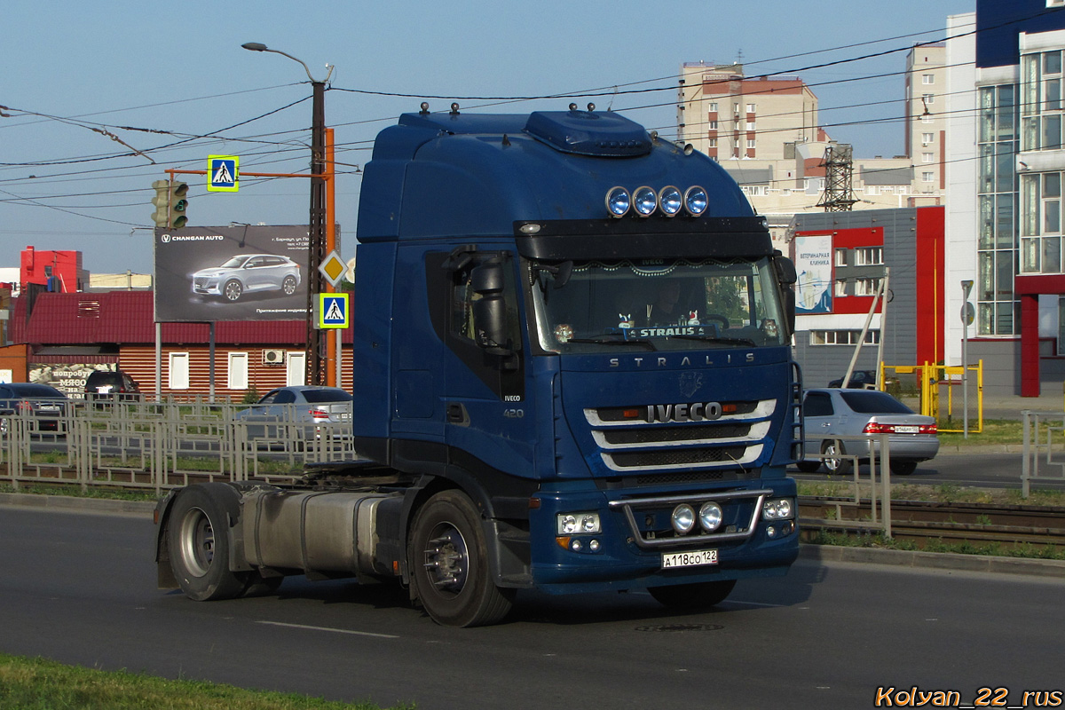 Алтайский край, № А 118 СО 122 — IVECO Stralis ('2007) 420