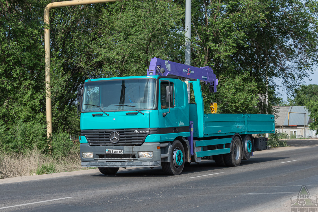 Алматинская область, № 089 AQY 05 — Mercedes-Benz Actros ('1997)