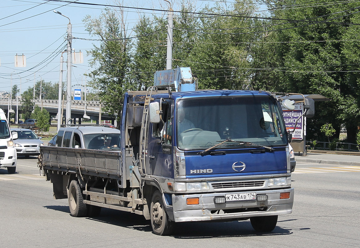 Челябинская область, № К 743 АВ 174 — Hino Ranger