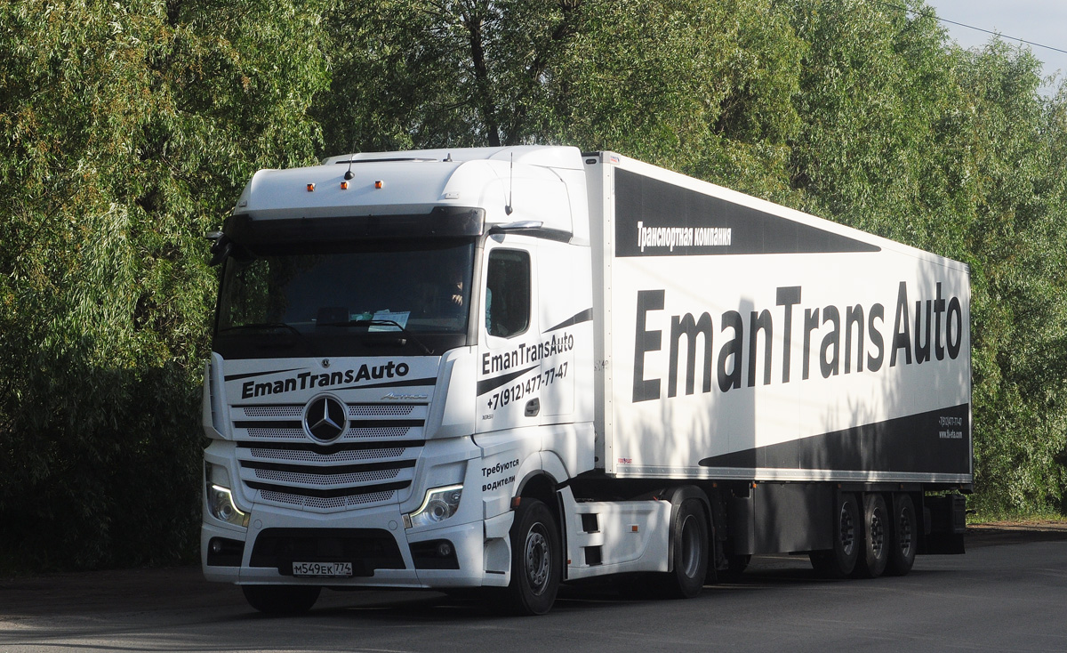 Челябинская область, № М 549 ЕК 774 — Mercedes-Benz Actros '18 1851 [Z9M]