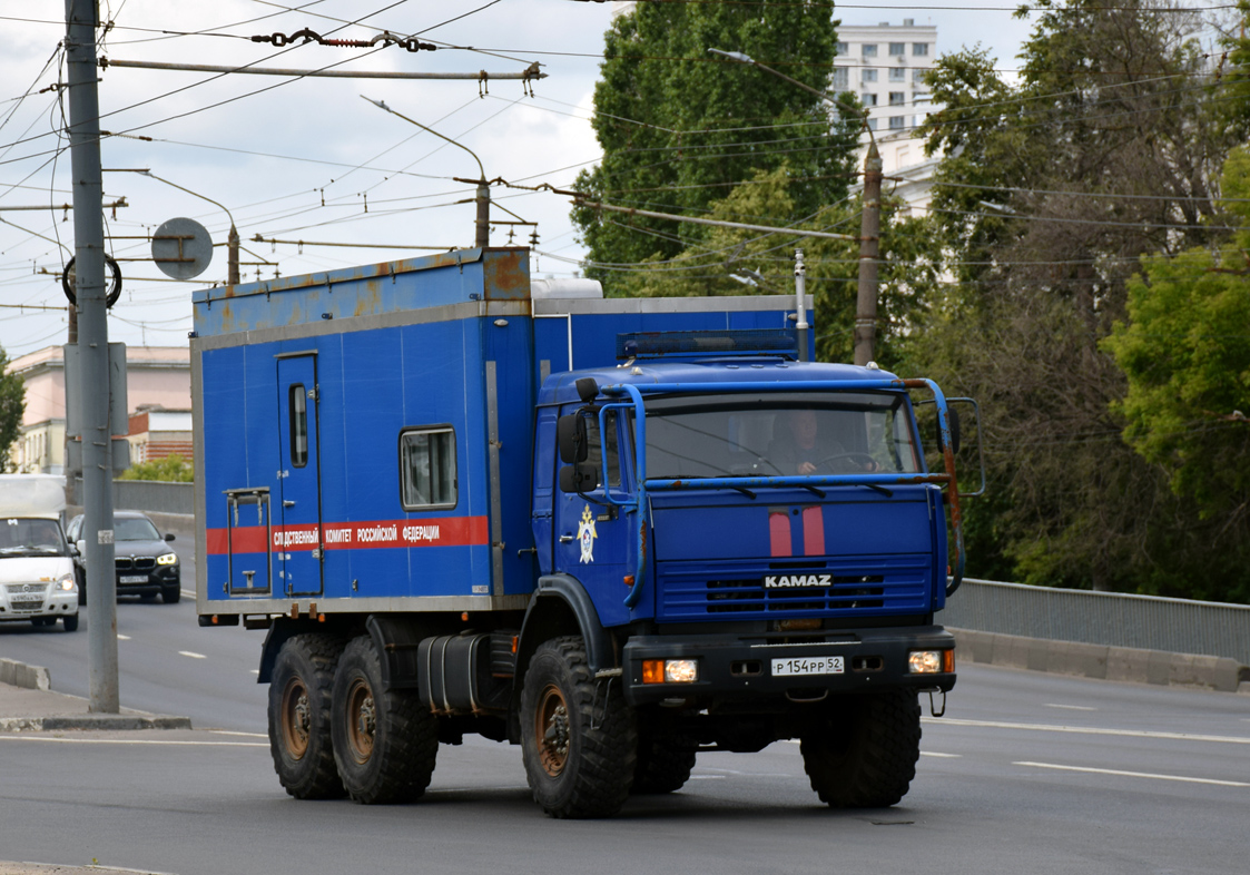 Нижегородская область, № Р 154 РР 52 — КамАЗ-43118-15 [43118R]