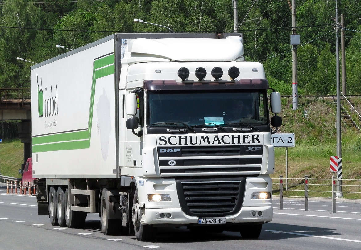 Грузия, № AA-438-HH — DAF XF105 FT