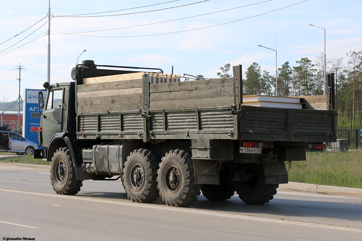 Саха (Якутия), № К 136 КТ 14 — КамАЗ-4310