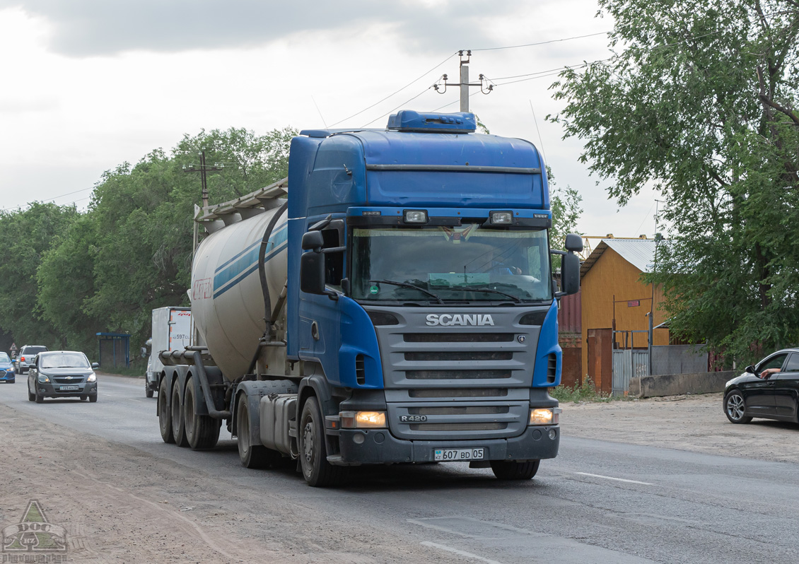 Алматинская область, № 607 BD 05 — Scania ('2004) R420