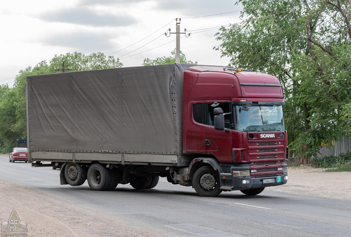 Алматинская область, № 248 BCF 05 — Scania ('1996) R124L