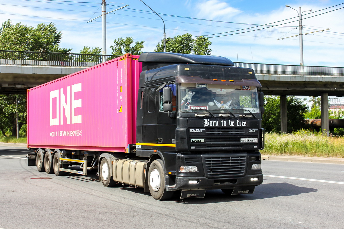 Смоленская область, № Н 416 МХ 67 — DAF XF95 FT