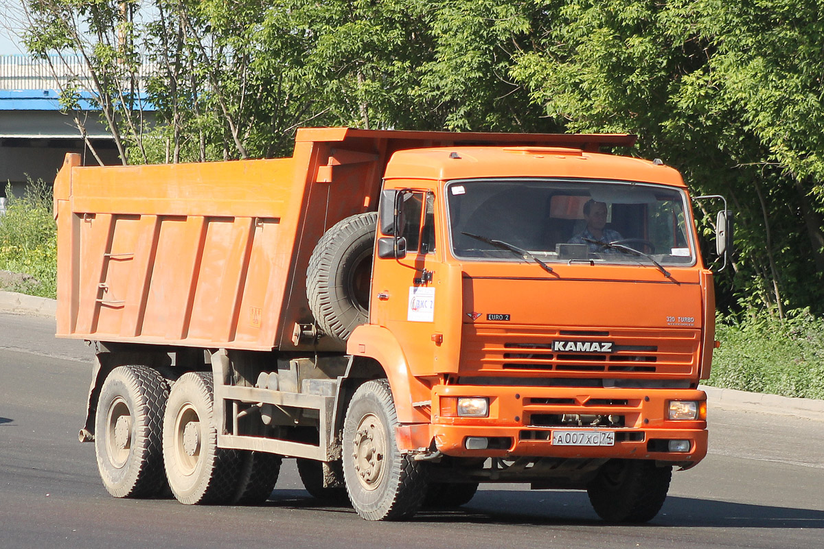 Челябинская область, № А 007 ХС 74 — КамАЗ-6520 [652000]