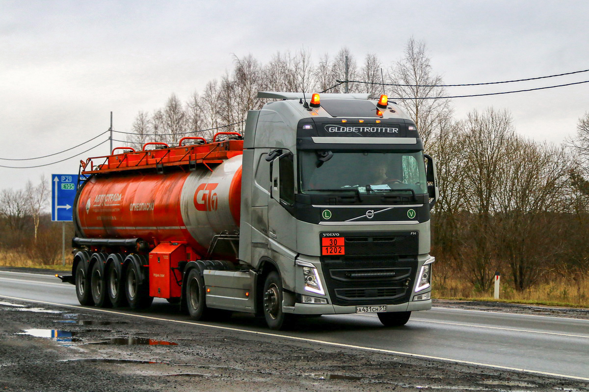 Мурманская область, № А 431 СН 51 — Volvo ('2012) FH.460 [X9P]