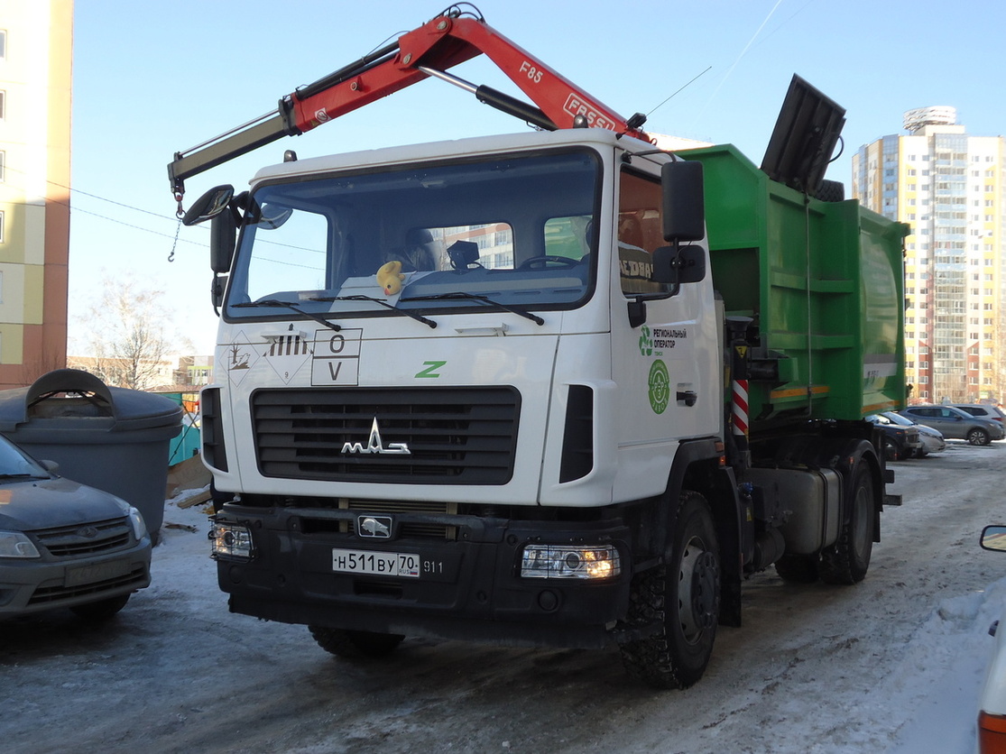 Томская область, № Н 511 ВУ 70 — МАЗ-534025
