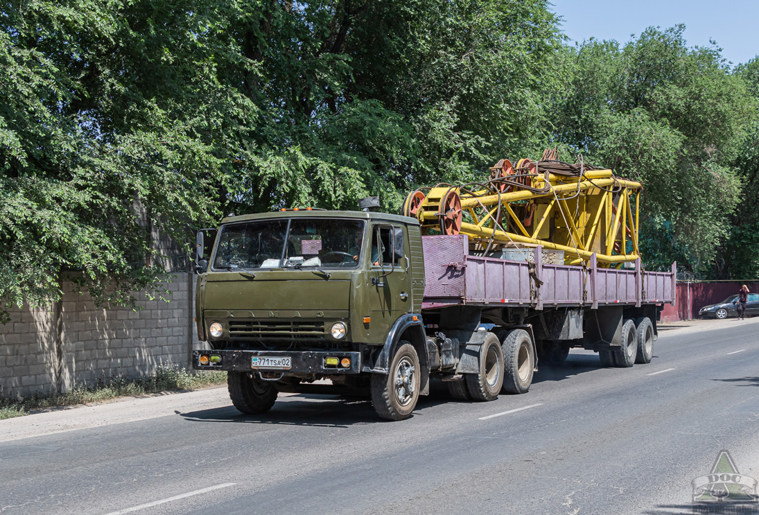 Алматы, № 771 TSA 02 — КамАЗ-5410