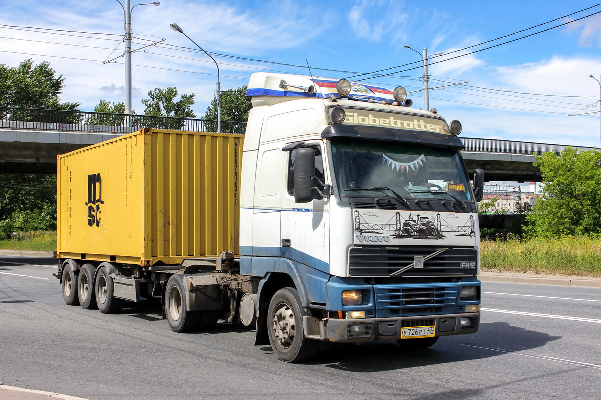 Ленинградская область, № У 726 РТ 47 — Volvo ('1993) FH12.380