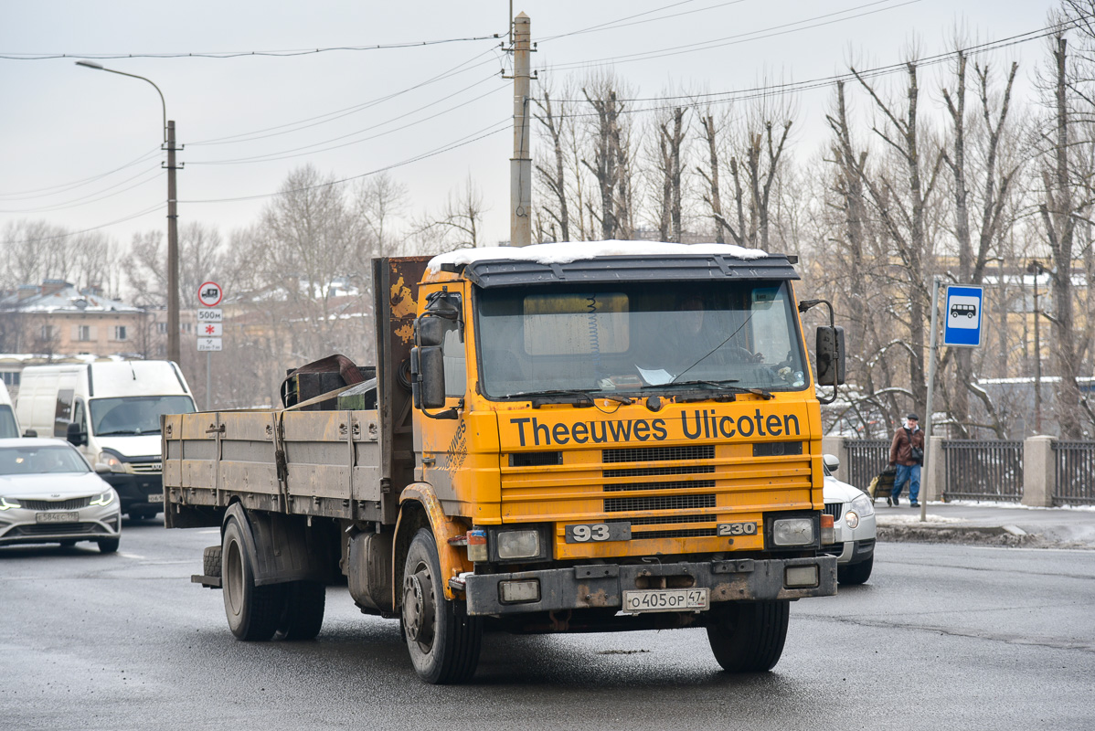 Санкт-Петербург, № О 405 ОР 47 — Scania (II) P93M