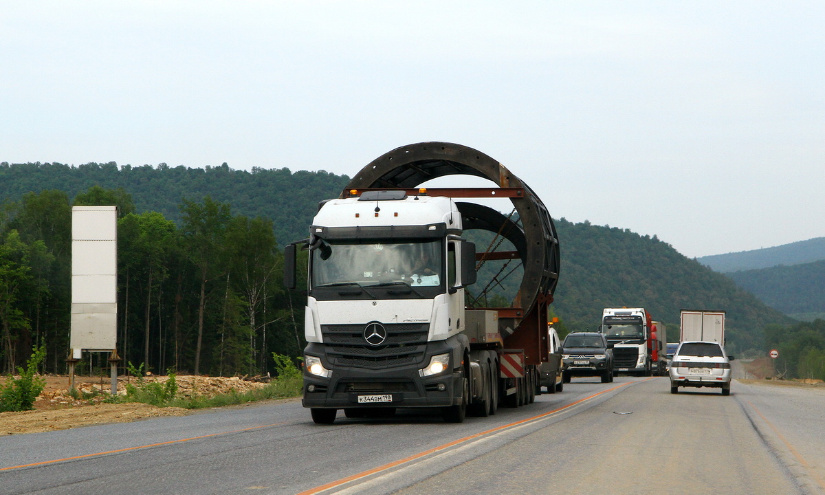 Санкт-Петербург, № К 344 ВМ 198 — Mercedes-Benz Actros '18 1845 [Z9M]