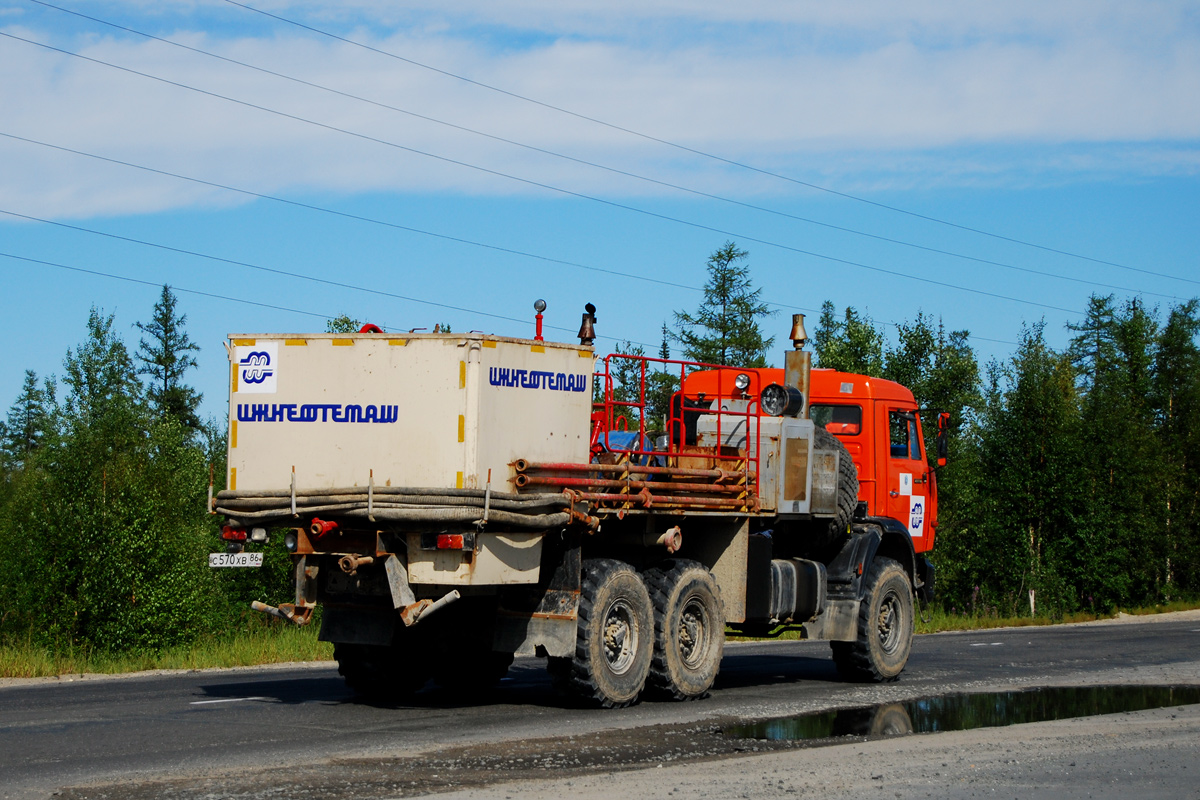 Ханты-Мансийский автоном.округ, № С 570 ХВ 86 — КамАЗ-43118-15 [43118R]