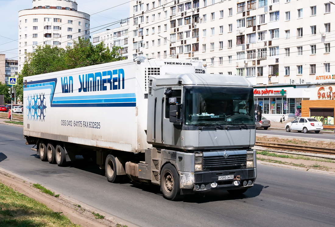 Башкортостан, № У 595 СМ 02 — Renault Magnum Integral ('1997)