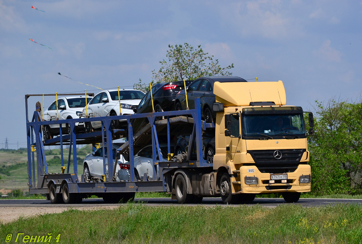 Пермский край, № Е 747 ОА 159 — Mercedes-Benz Axor 1835