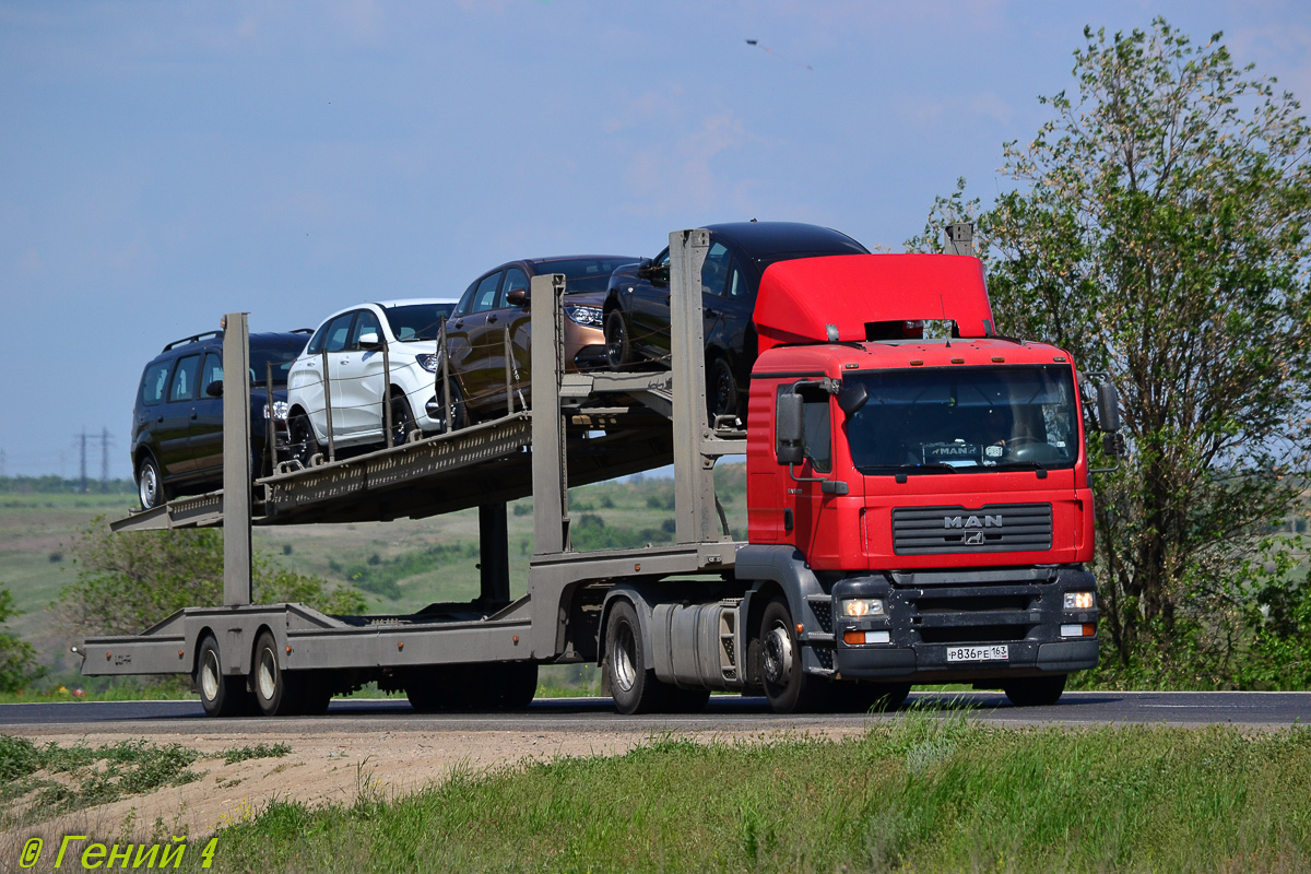 Самарская область, № Р 836 РЕ 163 — MAN TGA 18.480