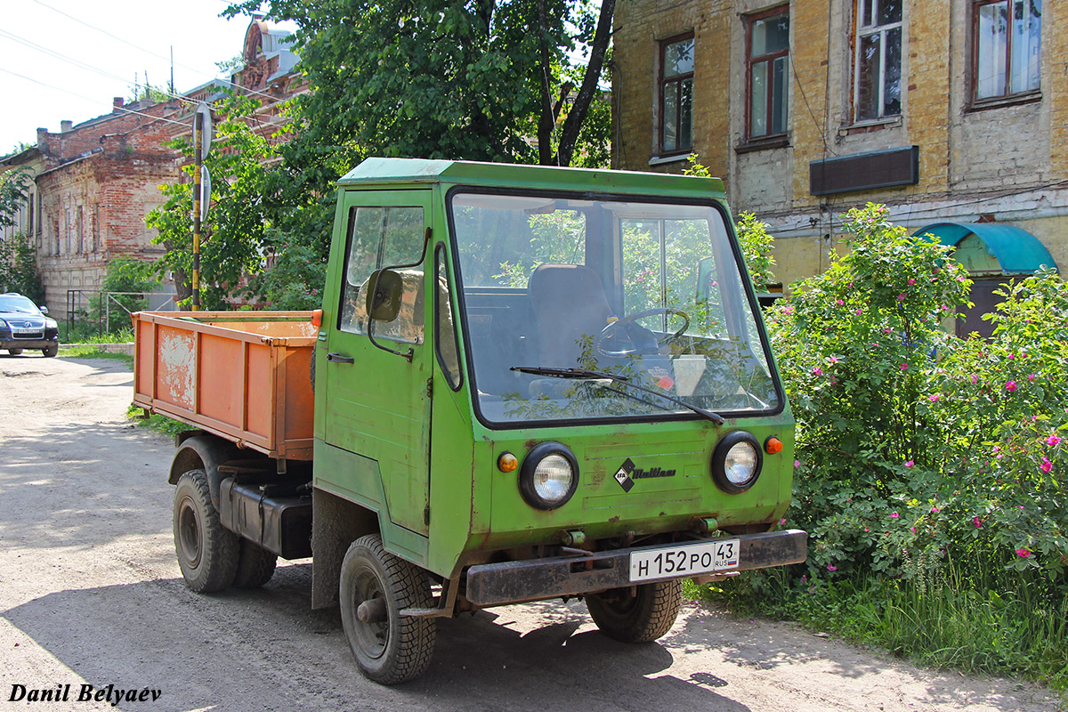 Кировская область, № Н 152 РО 43 — Multicar M25 (общая модель)