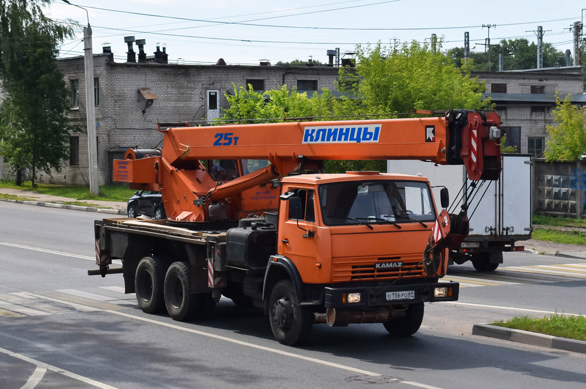 Тверская область, № О 156 РО 69 — КамАЗ-65115 (общая модель)