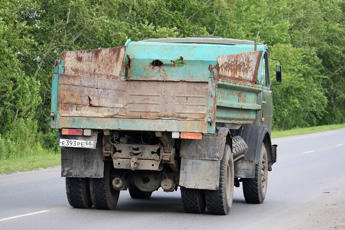 Тамбовская область, № Е 393 РЕ 68 — МАЗ-5551 (общая модель)