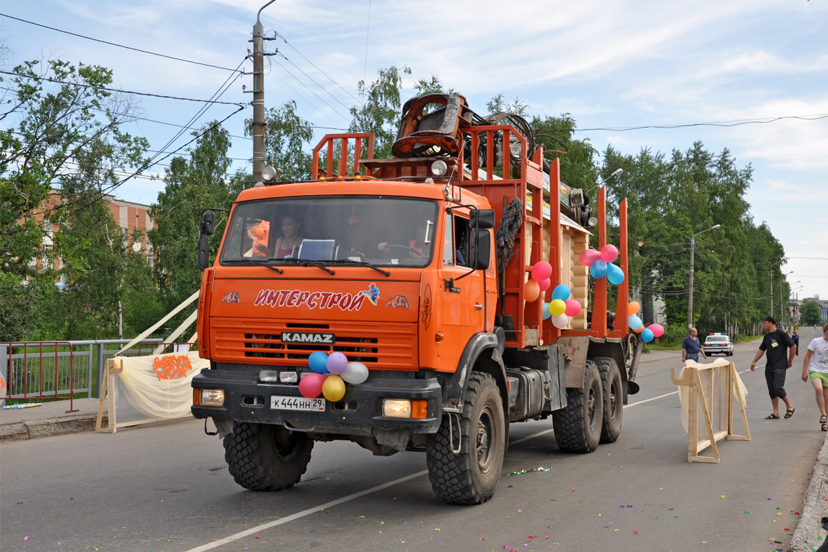 Архангельская область, № К 444 НН 29 — КамАЗ-43118-10 [43118K]