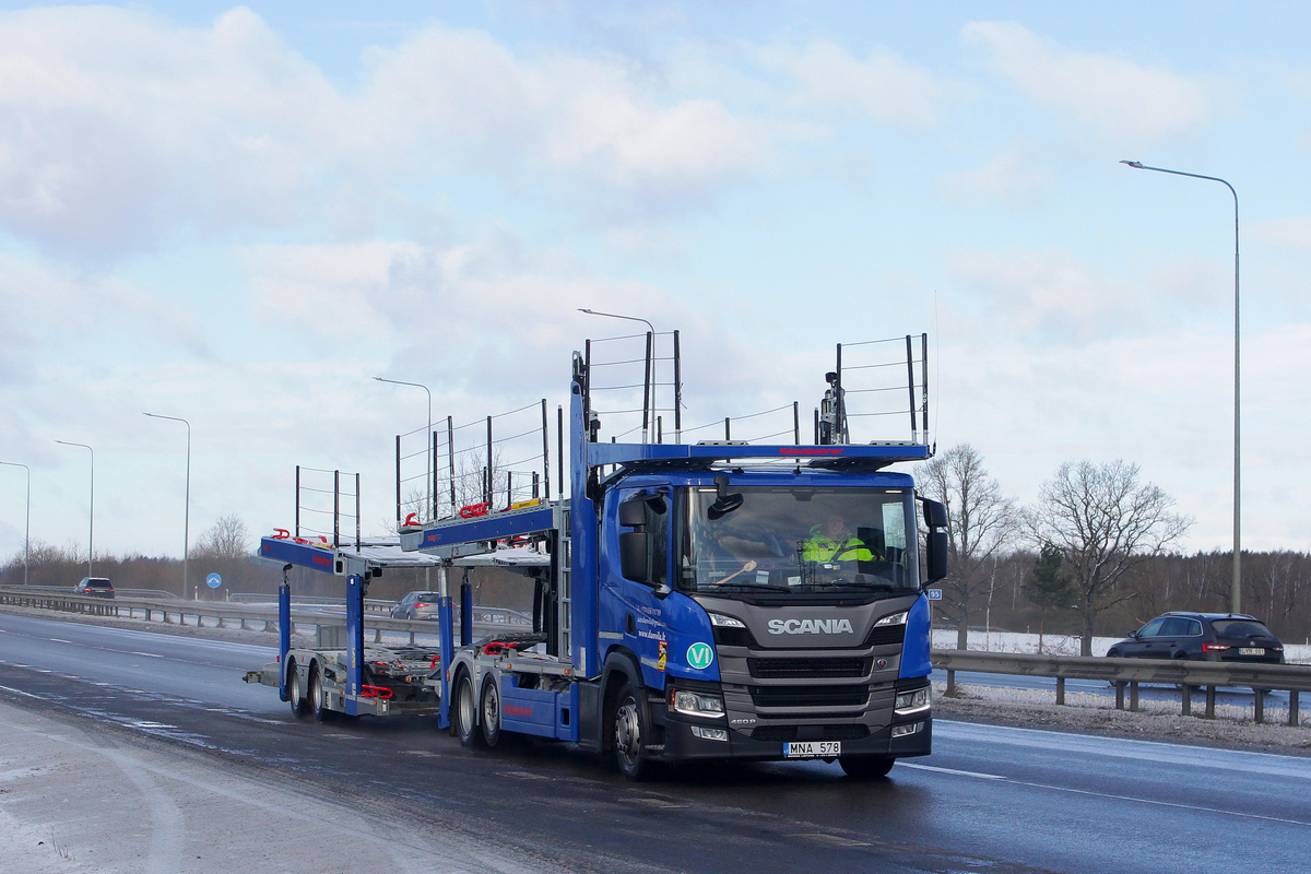 Литва, № MNA 578 — Scania ('2016, общая модель)