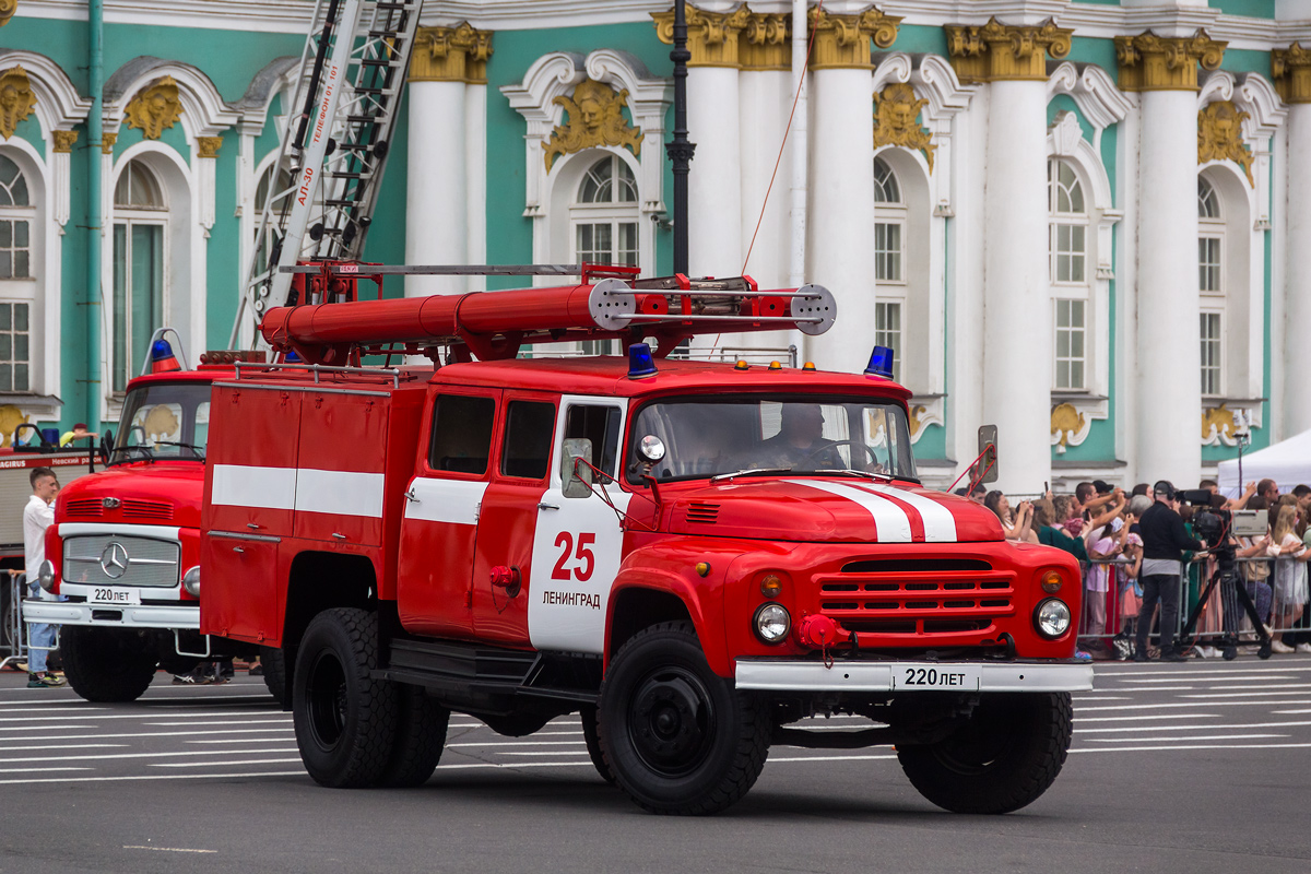 Санкт-Петербург, № 0305 ЛЕР — ЗИЛ-431412; Санкт-Петербург — Парад, посвящённый 220-летию со дня образования пожарной охраны Санкт‑Петербурга (30.06.2023 г.)