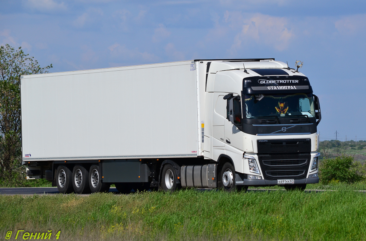 Смоленская область, № А 691 КК 67 — Volvo ('2012) FH.460 [X9P]