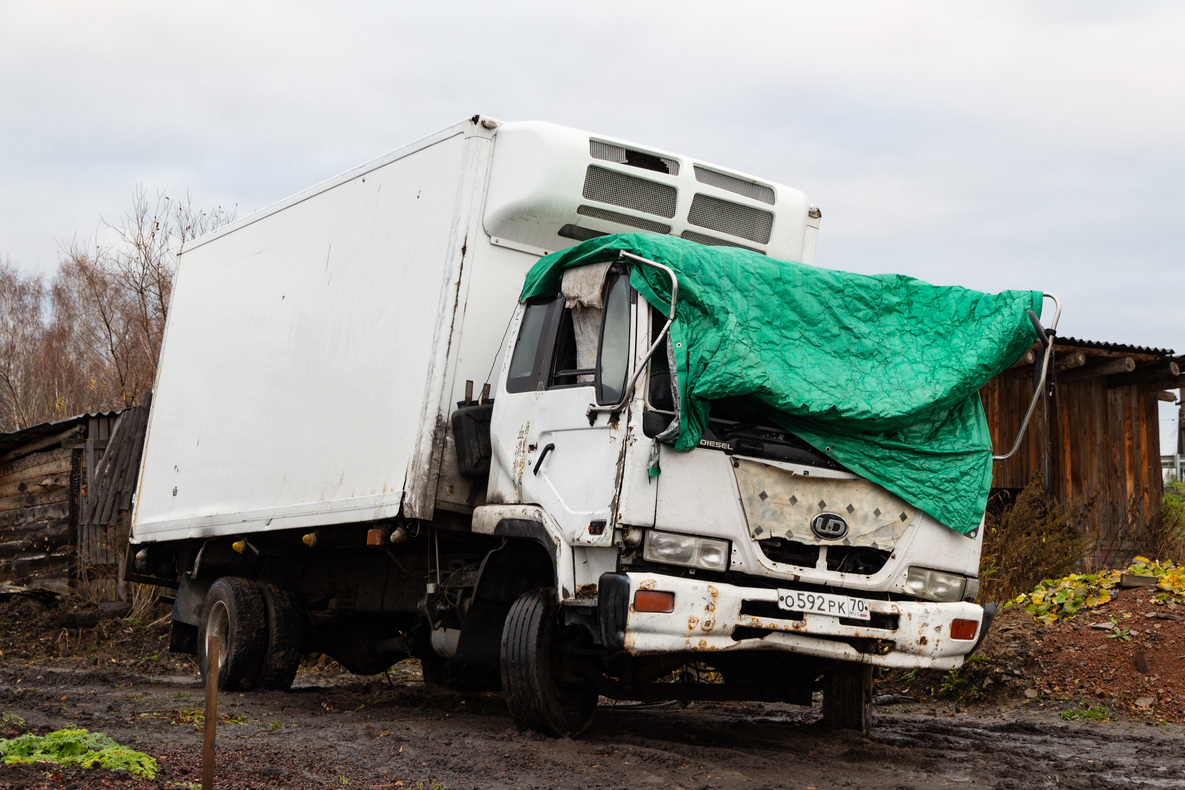 Томская область, № О 592 РК 70 — Nissan Diesel (общая модель)