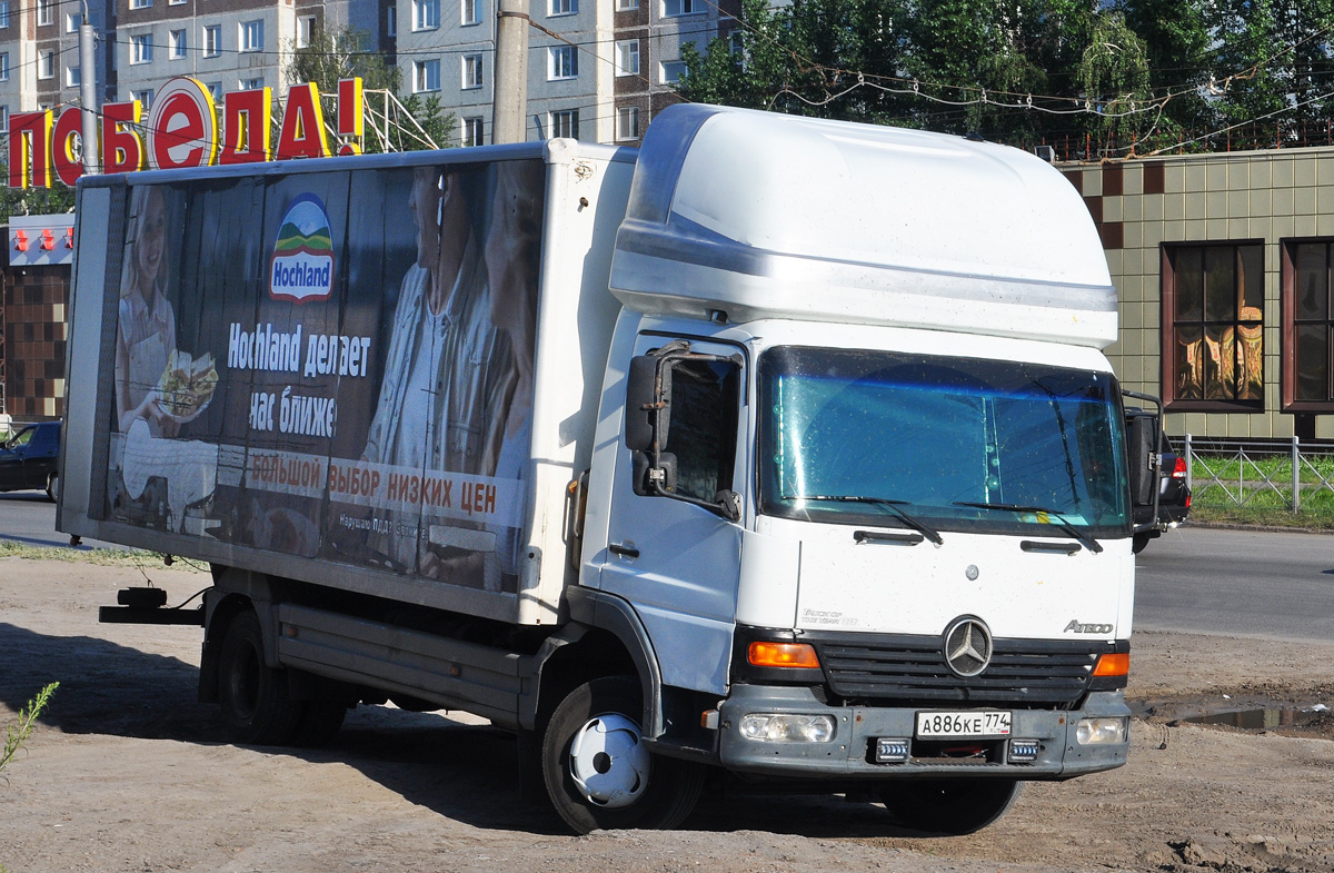 Челябинская область, № А 886 КЕ 774 — Mercedes-Benz Atego 817