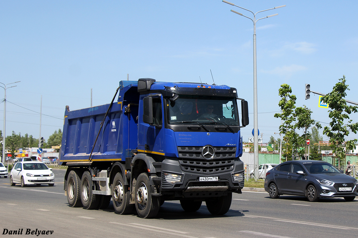 Татарстан, № К 430 РМ 716 — Mercedes-Benz Arocs 4145 [Z9M]