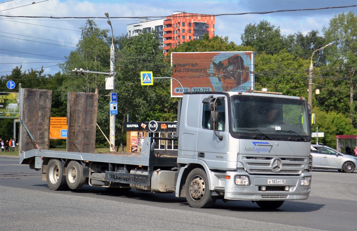 Удмуртия, № К 183 ОТ 18 — Mercedes-Benz Actros ('2003) 1836