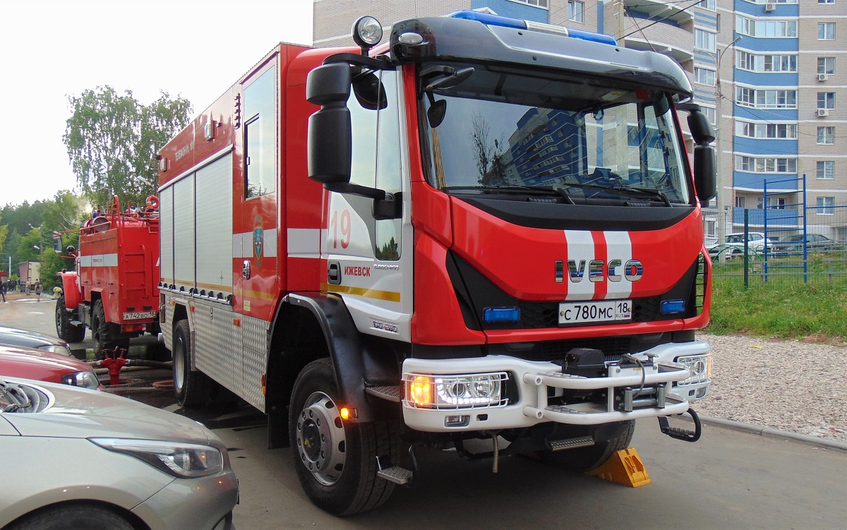 Удмуртия, № С 780 МС 18 — IVECO-AMT EuroCargo ('2015)