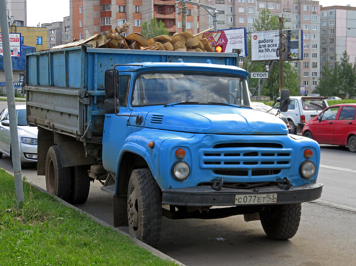 Кировская область, № С 077 ЕТ 43 — ЗИЛ-130 (общая модель)