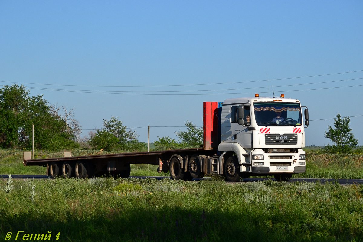 Волгоградская область, № К 428 КХ 34 — MAN TGA 26.410