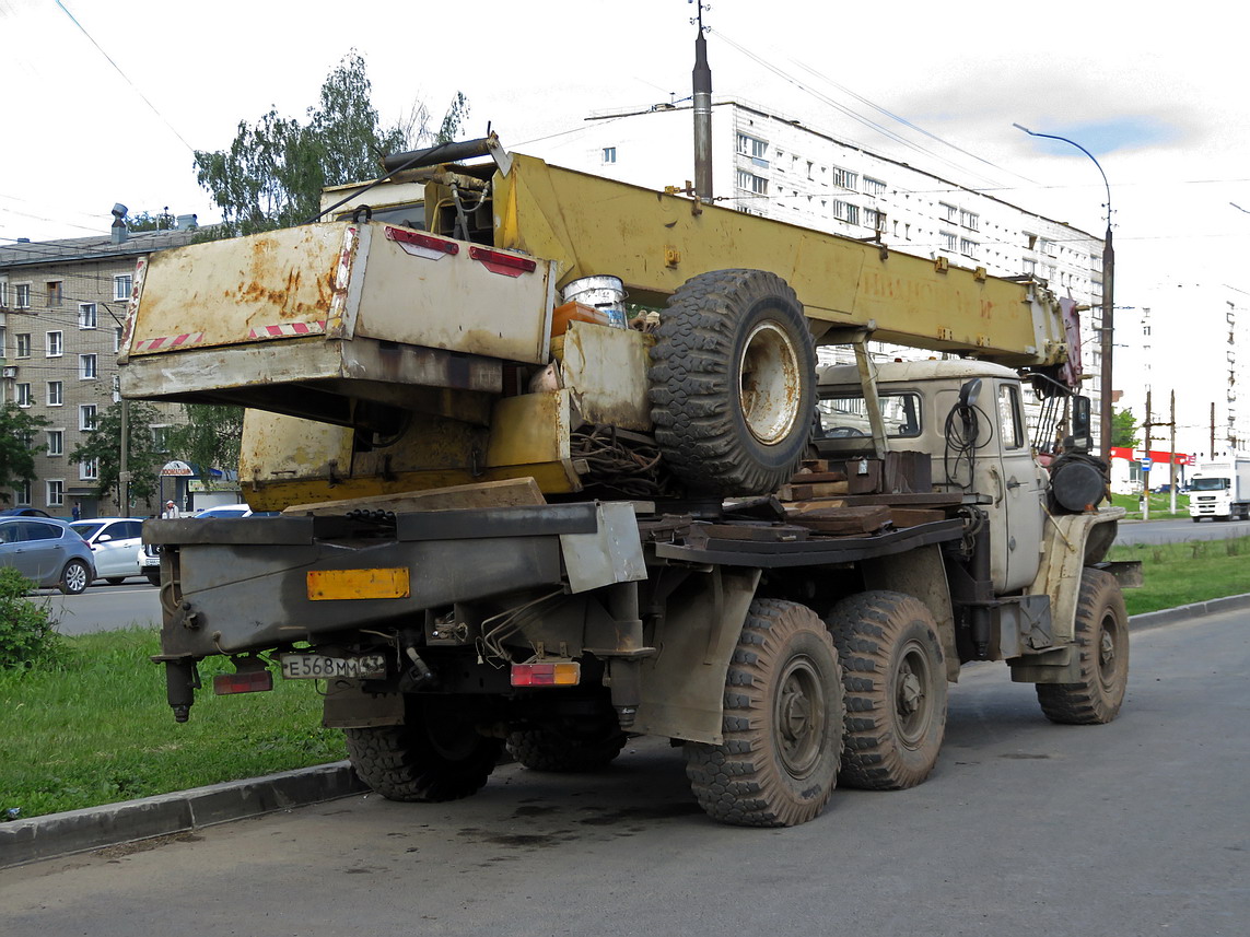 Кировская область, № Е 568 ММ 43 — Урал-5557-10