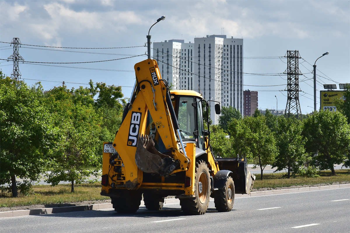 Тюменская область, № 1705 ОВ 72 — JCB 3CX