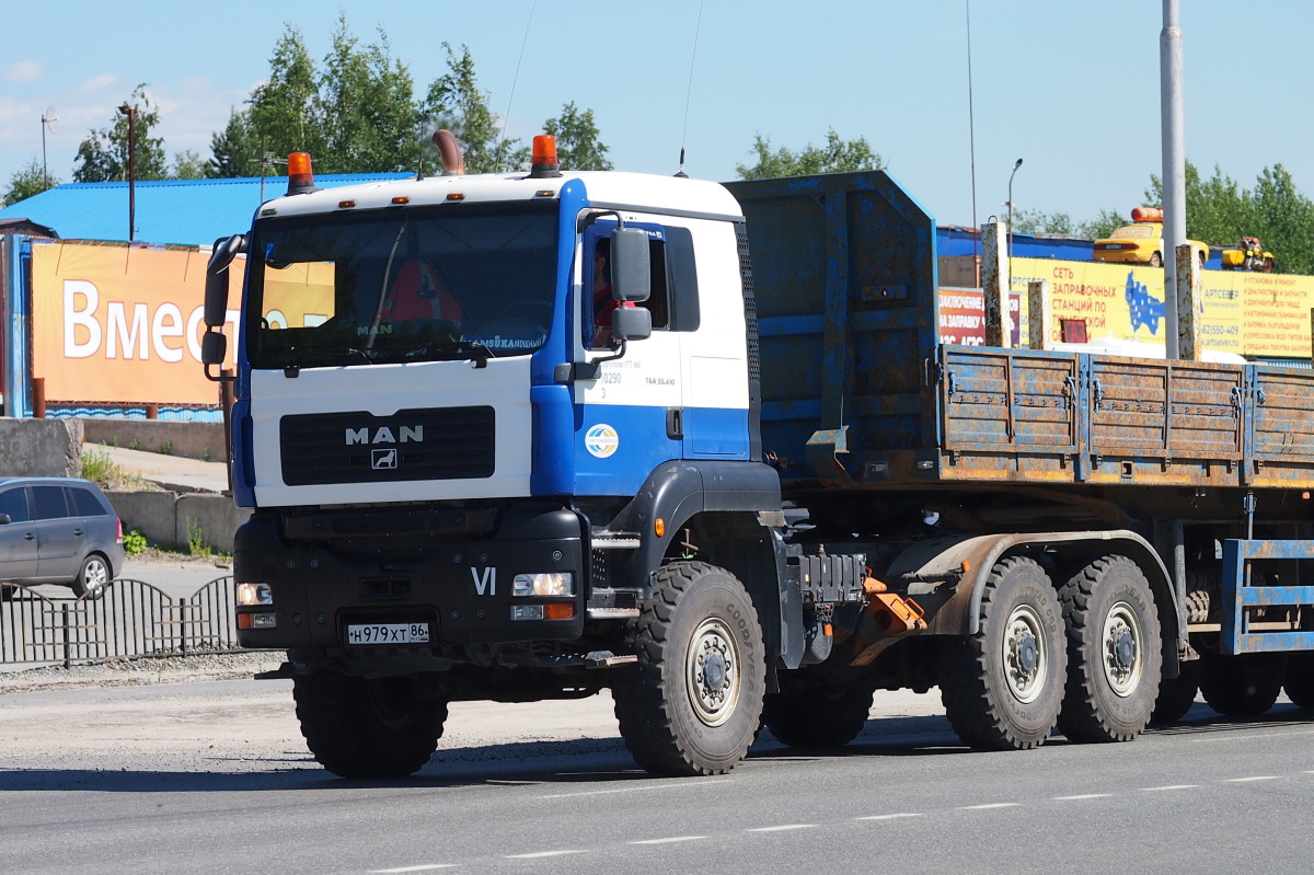 Ханты-Мансийский автоном.округ, № Н 979 ХТ 86 — MAN TGA 33.410