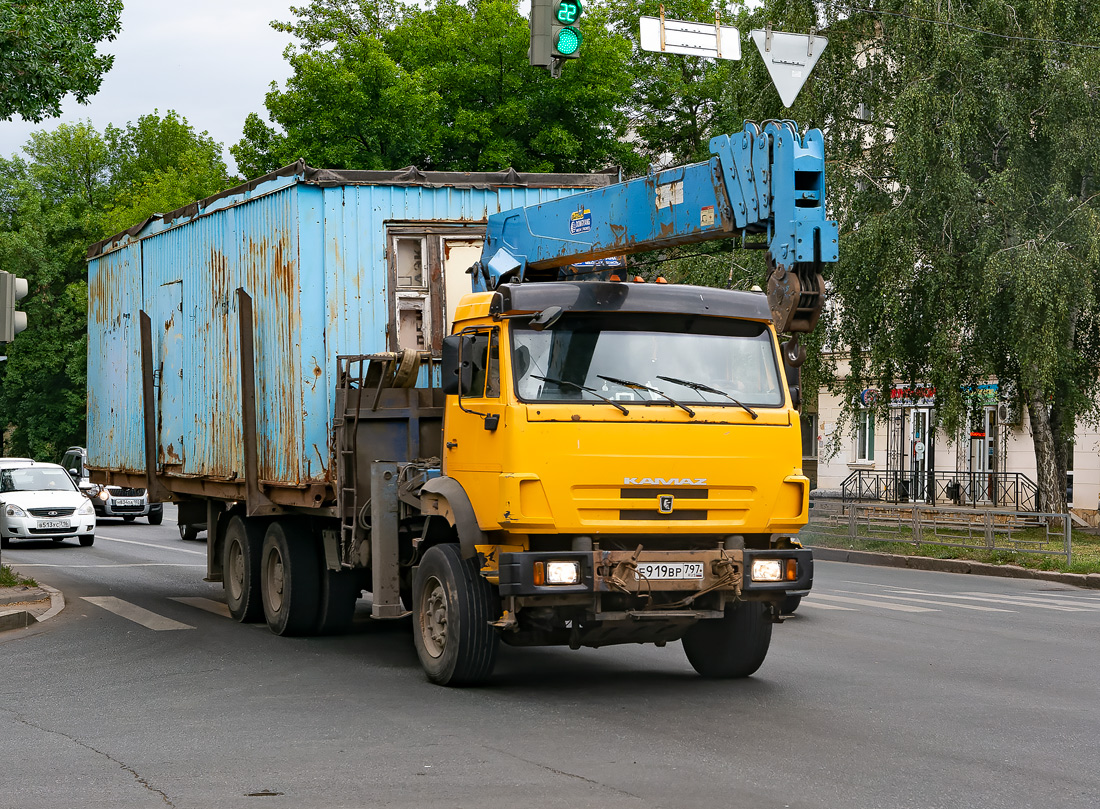 Башкортостан, № Е 919 ВР 797 — КамАЗ-6520-63