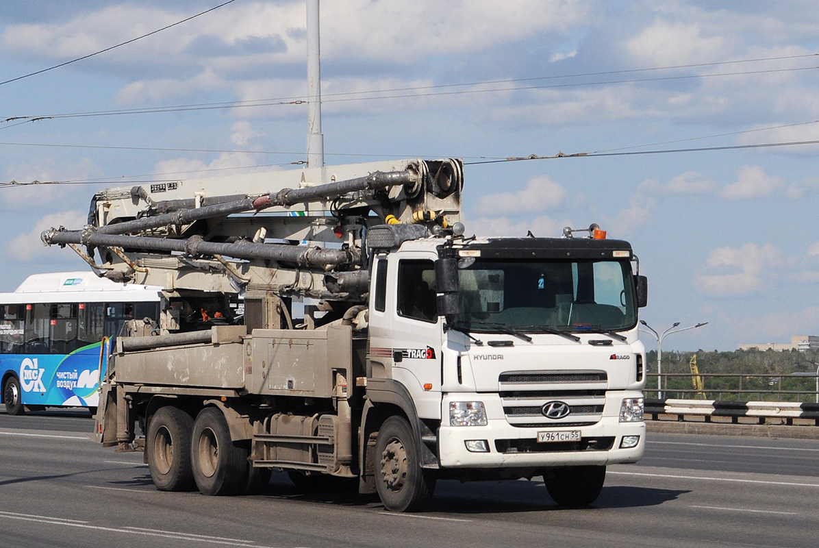 Омская область, № У 961 СН 55 — Hyundai Trago (общая модель)