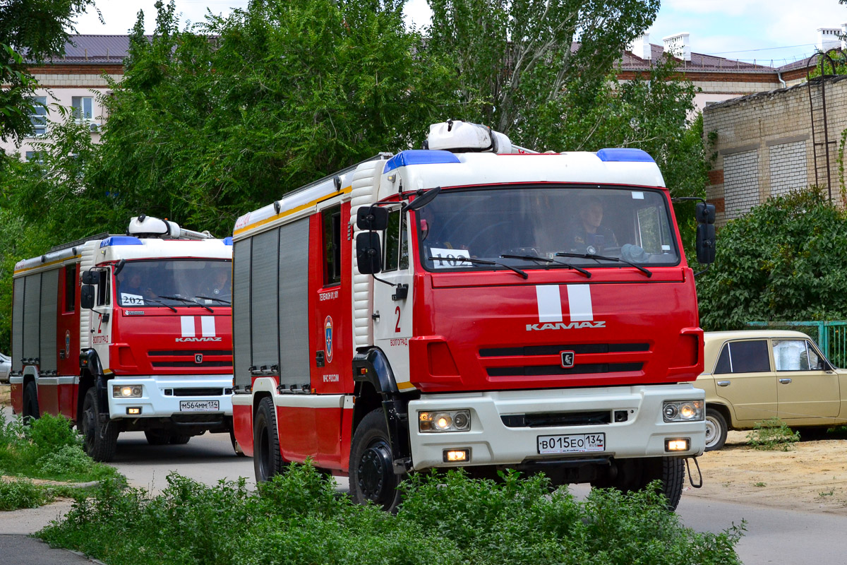 Волгоградская область, № В 015 ЕО 134 — КамАЗ-5387-RF [53870F-R]