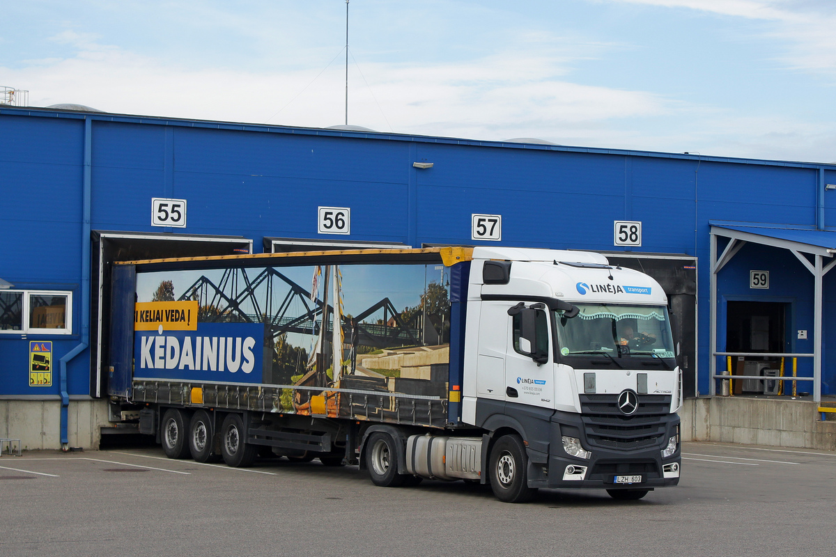 Литва, № LZH 603 — Mercedes-Benz Actros ('2011) 1842