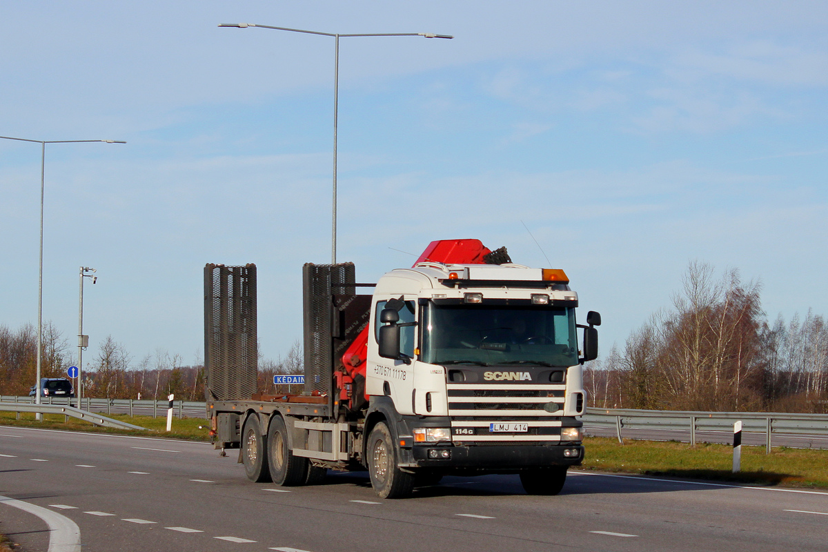 Литва, № LMJ 414 — Scania ('1996) P114G