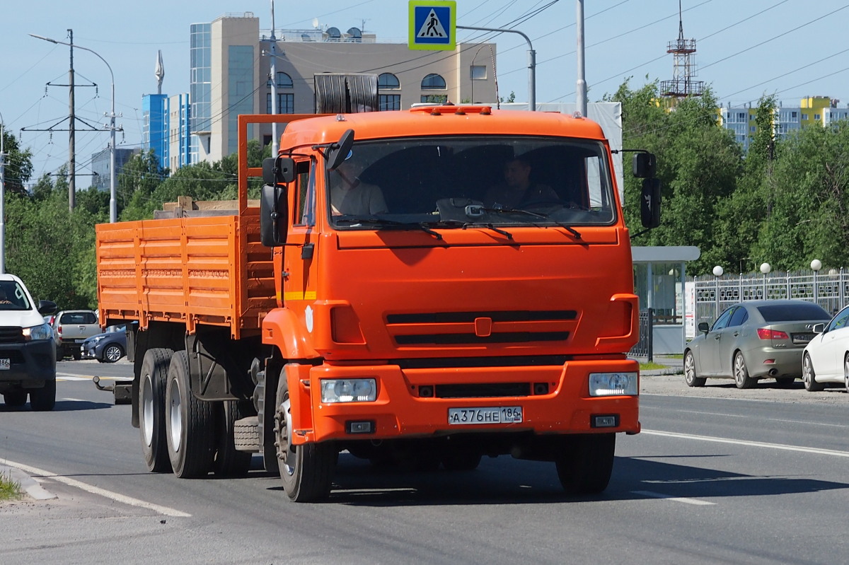 Ханты-Мансийский автоном.округ, № А 376 НЕ 186 — КамАЗ-65117-42