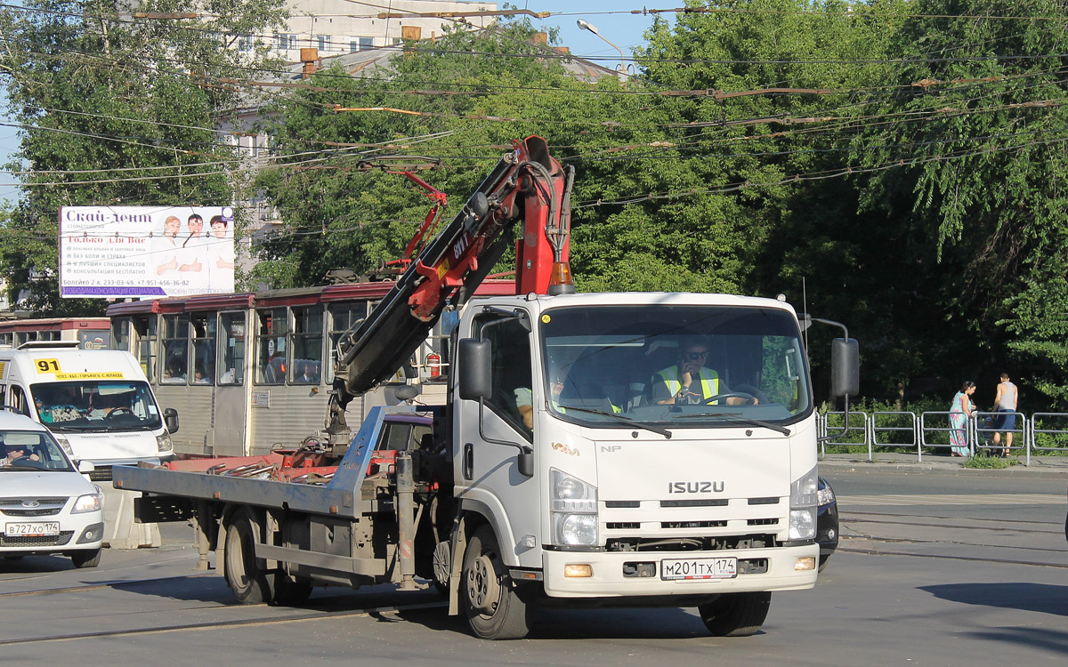 Челябинская область, № М 201 ТХ 174 — Isuzu NРR75 [Z7X]