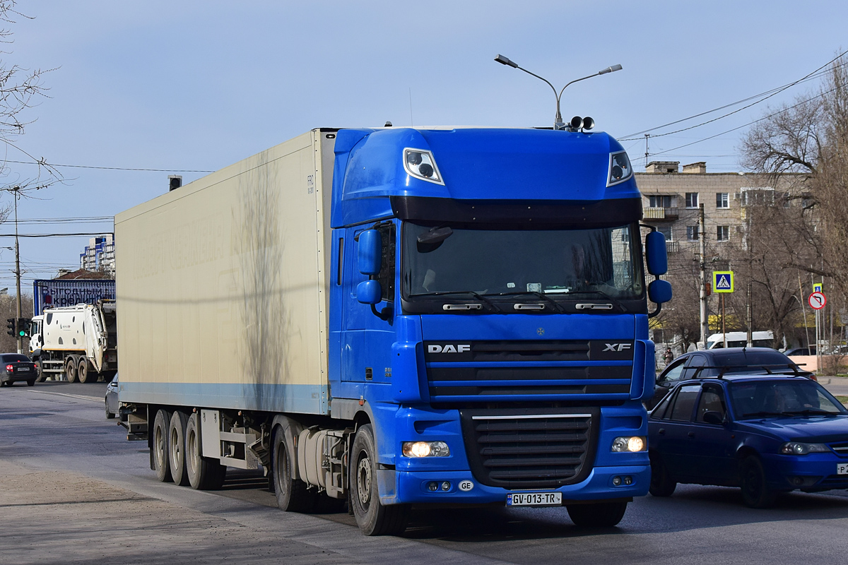 Грузия, № GV-013-TR — DAF XF105 FT