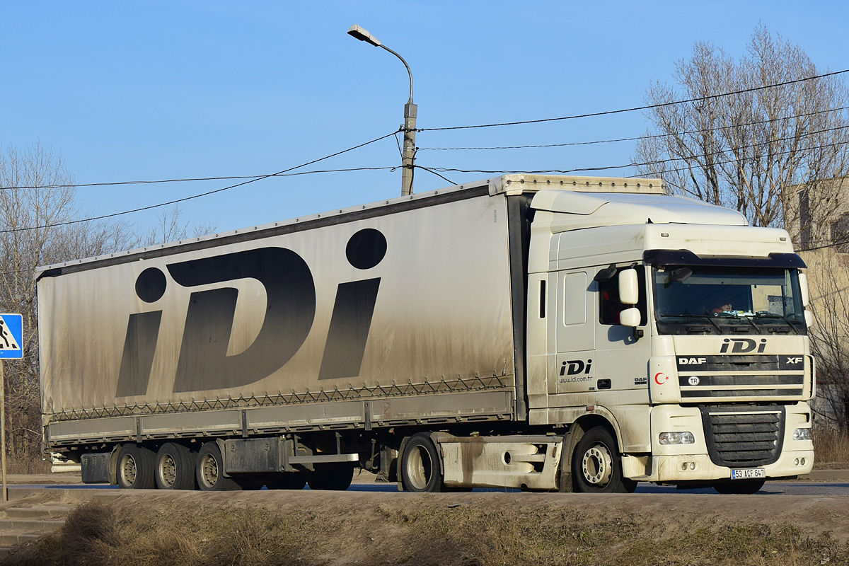 Турция, № 53 ACF 647 — DAF XF105 FT