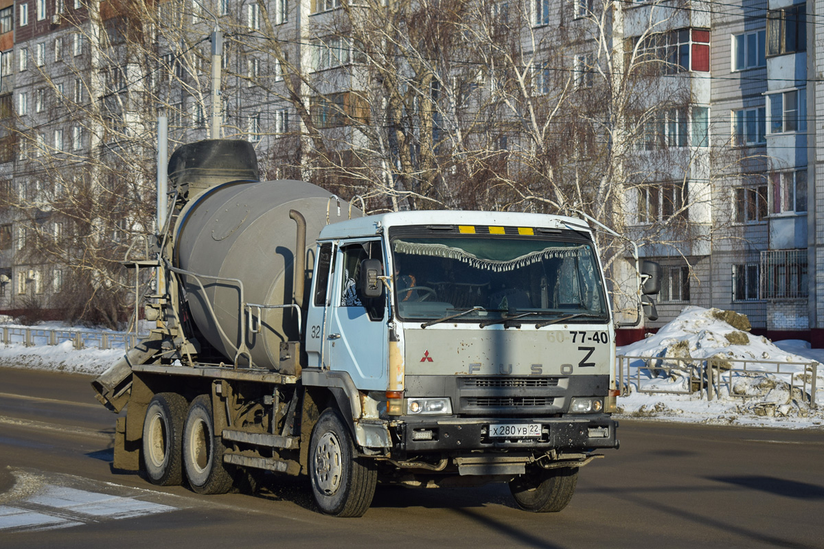 Алтайский край, № Х 280 УВ 22 — Mitsubishi Fuso (общая модель)