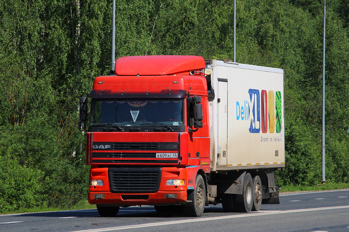 Кировская область, № В 609 ХС 43 — DAF 95XF FAR