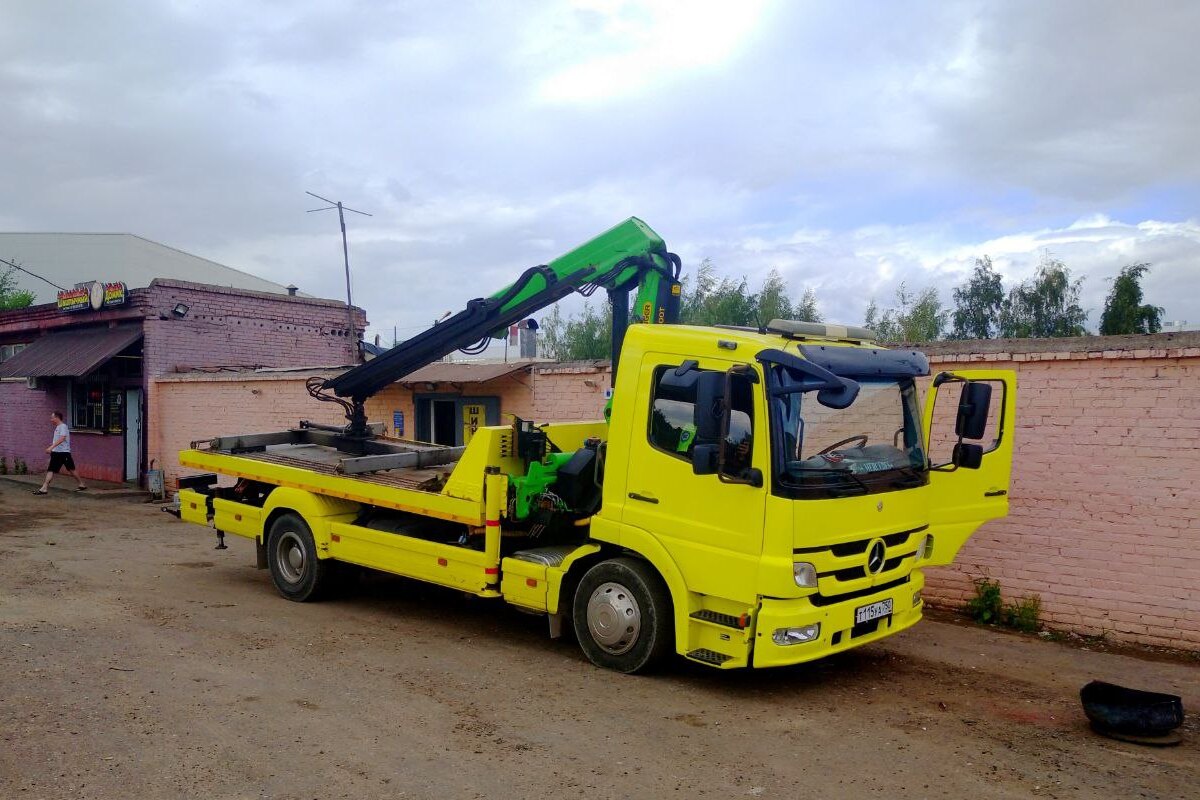 Московская область, № Т 115 УА 750 — Mercedes-Benz Atego 1218